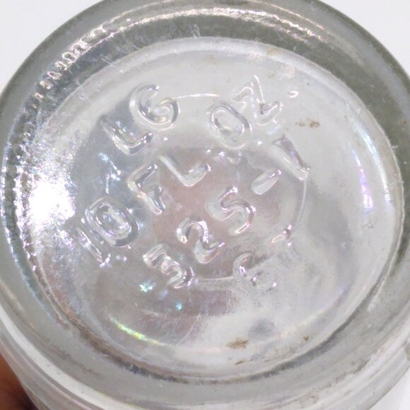 Mission Of California 10 Fl Oz Clear Glass Soda Bottle Circa 1967 Vintage RARE - Picture 5 of 5